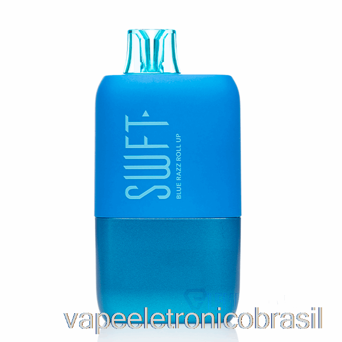 Vape Vaporesso Swft Icon 7500 Display Inteligente Descartável Azul Razz Roll Up